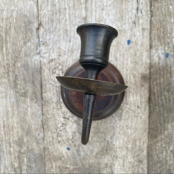 Vintage Wall Hanging Candle Stick Holder